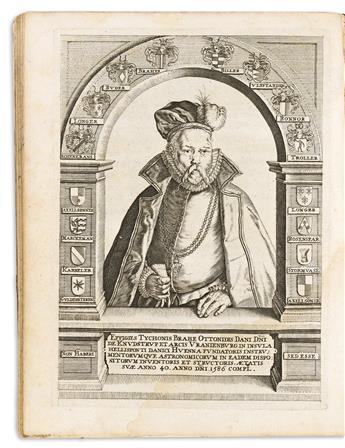 Brahe, Tycho & Pierre Gassendi (1592-1655) Tychonis Brahei Vita, [with] Manuscript presentation leaf from another volume in Brahes han